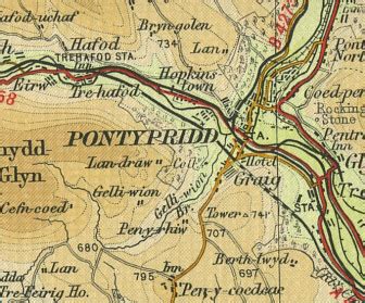 Pontypridd Map