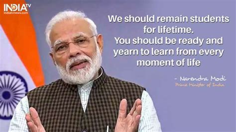 PM Modi turns 70: 11 Inspiring Quotes from the Prime Minister – India TV