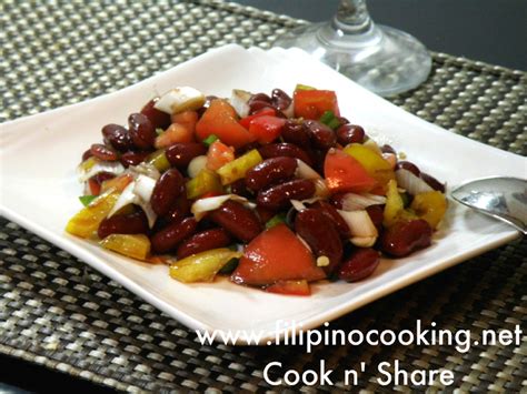 Red Kidney Beans Salad - Cook n' Share - World Cuisines