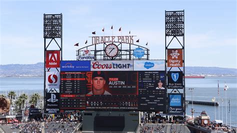 Oracle Park Attractions | Giants 4K Videoboard | San Francisco Giants