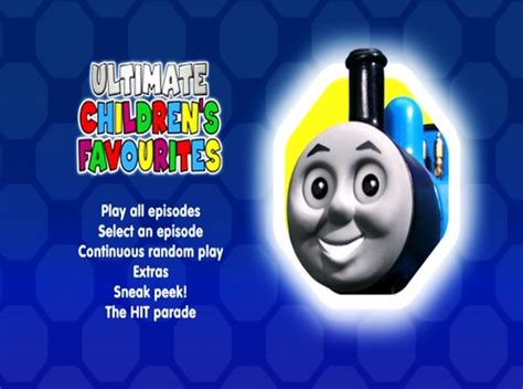 Image - UltimateChildren'sFavouritesDVDmenu.png - Thomas the Tank ...