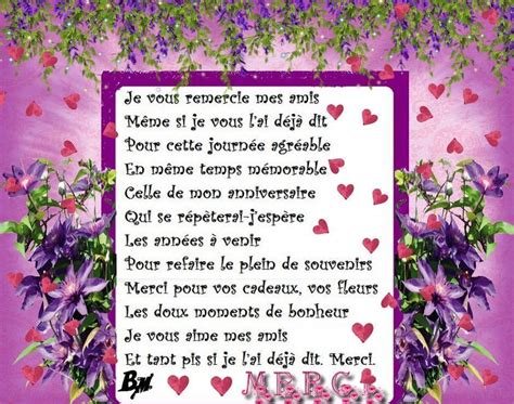 Message De Remerciement Anniversaire Gratuit / Exemple de texte de ...