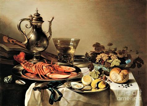 Still life sea food Painting by Roberto Prusso | Pixels