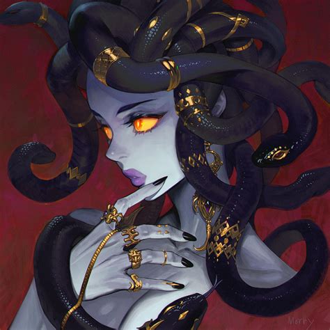 Medusa (Mythology) - Greek Mythology - Image by Morry Evans #3476401 ...