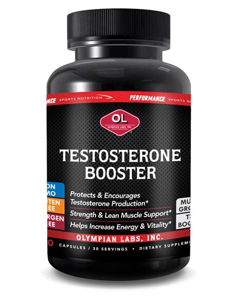 PSN TESTOSTERONE BOOSTER - 60 Capsules | Olympian Labs