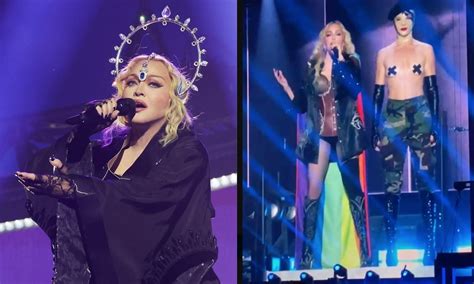 Madonna wears Progress Pride flag on stage and bigots are raging