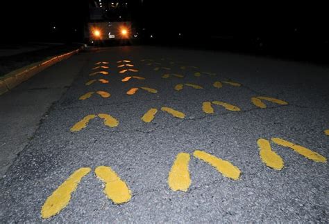 Famous yellow footprints | Parris island, Paris island, Marines boot camp