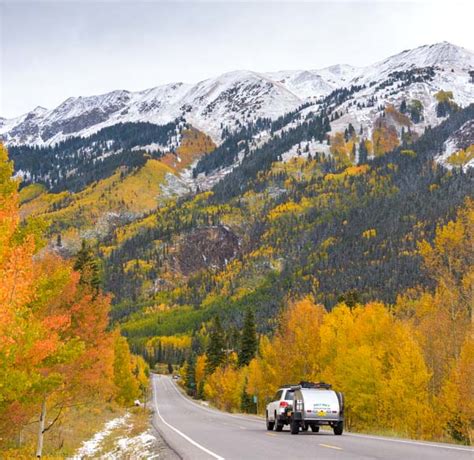 Brilliant Fall Foliage + Snow in the San Juan Mountains of Colorado | Roads Less Traveled