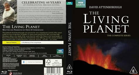 The Living Planet (1984) R2 UK Blu-Ray Cover and Labels - DVDcover.Com