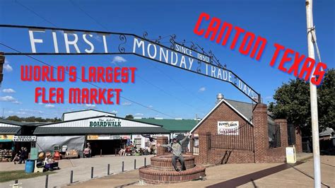 Largest Flea Market In The World. First Monday Canton Texas - YouTube