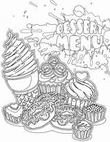 Menu Coloring Pages  Home sketch template
