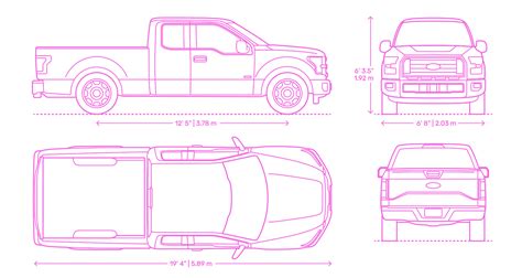 Ford F-150 (2015) Dimensions & Drawings | Dimensions.Guide