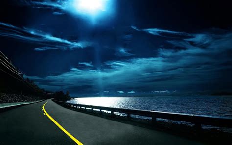 Night Road Wallpapers - Wallpaper Cave