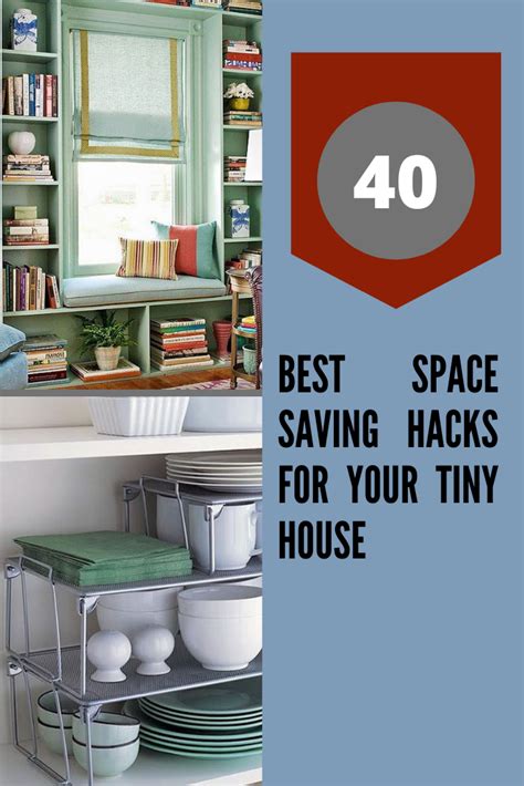 38 Top Space Saving Hacks For Your Tiny House in 2020 | Space saving hacks, Space saving, Tiny house