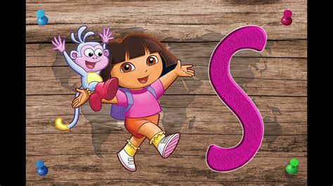 DORA THE EXPLORER ABC SONG - alphabet songs for preschoolers - abcd songs for children phonics ...