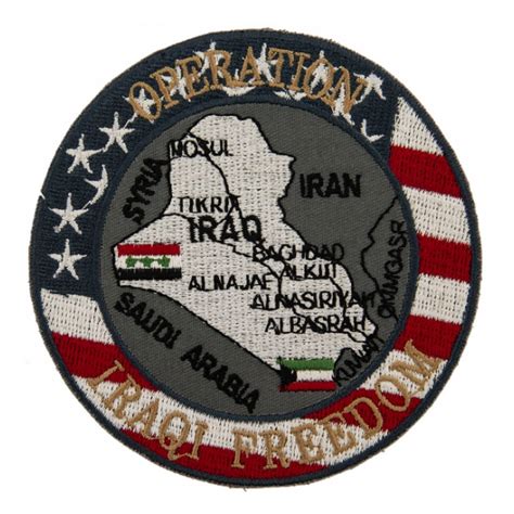 Operation Iraqi Freedom - Enduring Freedom Patches | Flying Tigers Surplus