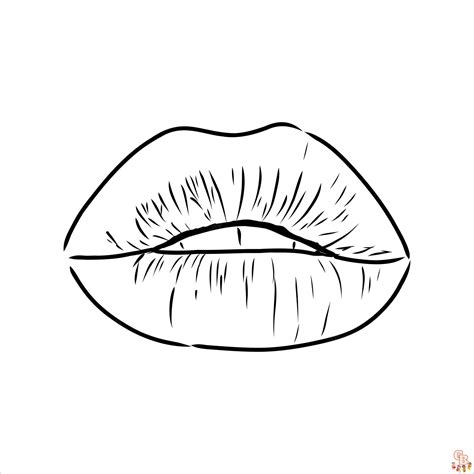 Lips Coloring Pages: Free Printable Pages and Easy DIY Activities