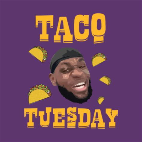 Lebron James - Taco Tuesday - Lebron James - Tapestry | TeePublic