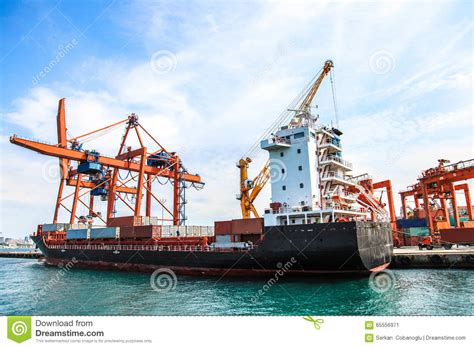 Cargo Ship, Big Ship, Transportation Ship Stock Image - Image of cargo, transportship: 65556971