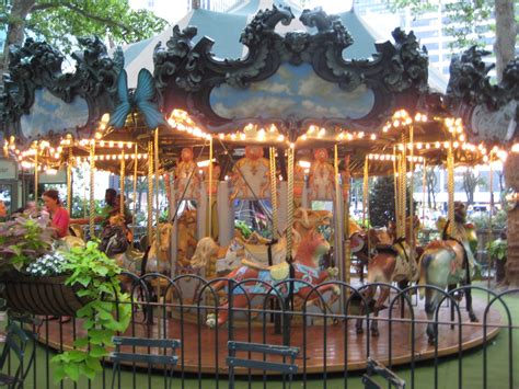 Bryant Park Carousel | New york city, Carousel, Sea isle city