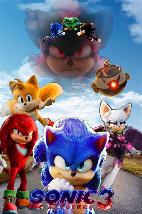 Sonic Hedgehog 2 Poster