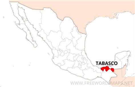 Tabasco Map