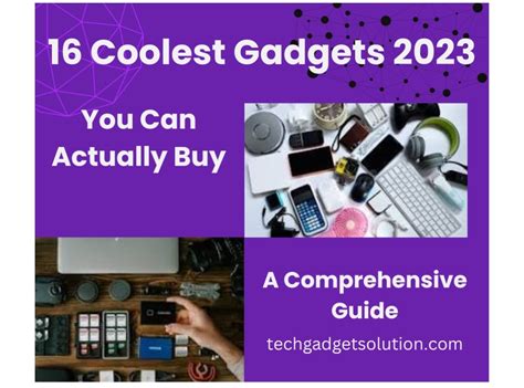 16 Coolest Gadgets 2023 You Can Actually Buy- A Comprehensive Guide ...