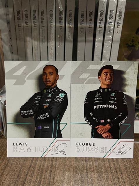 Mercedes F1 Driver Cards, Hobbies & Toys, Memorabilia & Collectibles ...