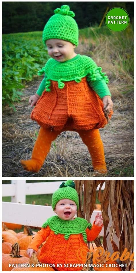 7 Cutest Crochet Halloween Baby Outfit Patterns To Try - The Yarn Crew