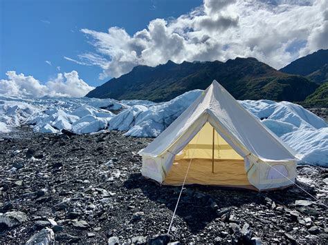 Glamping in Alaska on a Glacier — Alpenglow Luxury Camping, LLC