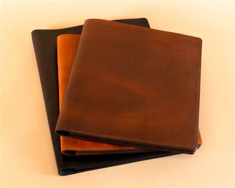 Leather Presentation Folder