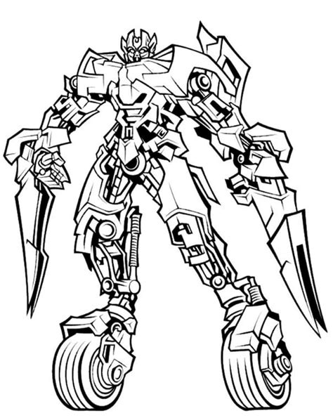 Free Printable Transformers Coloring Pages