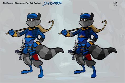 Sly Cooper: Character Fan Art Project