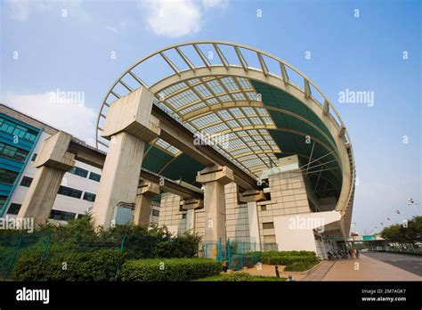 Shanghai Maglev Station Stock Photo - Alamy