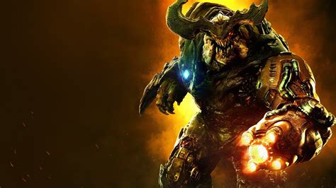 Doom (2016) HD Wallpaper: Epic Demon Battle