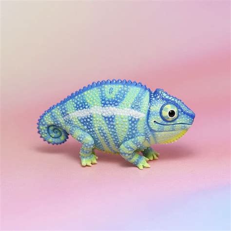 Charming Miniature Creature Totems Crafted From Clay That Bakes in the ...