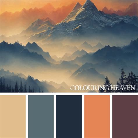 Colouring Heaven Colour Palette Challenges | Colouring Heaven