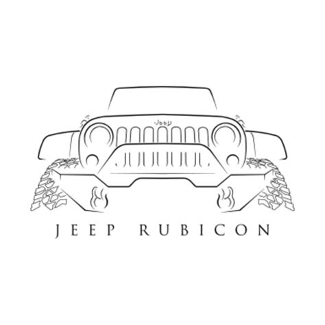 Printable Jeep Stencil