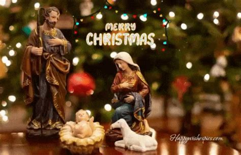 Merry Christmas 2022 Religious Gif Animated | Happy Wishes