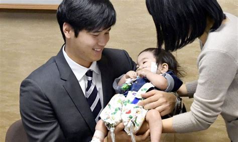 Namesake Baby Inspires Shohei Ohtani to Continue Fundraiser for Kids Needing Heart Transplants