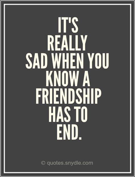 Sad Friendship Quotes Image