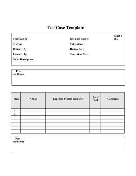 43 Test Case Templates / Examples from TOP Software Companies ᐅ TemplateLab