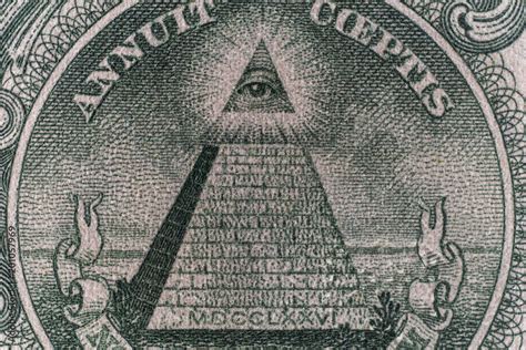 Pyramid of one dollar bill Stock Photo | Adobe Stock