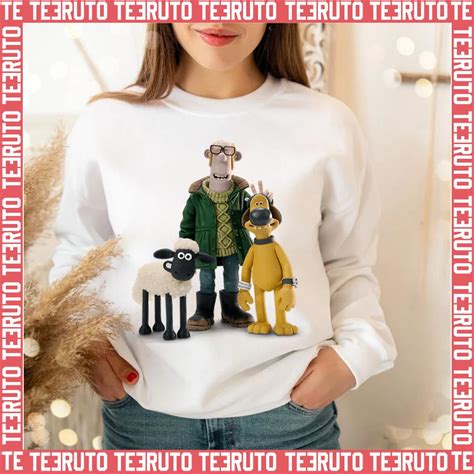 Shaun Bitzer Farmer Shaun The Sheep Unisex T-Shirt - Teeruto