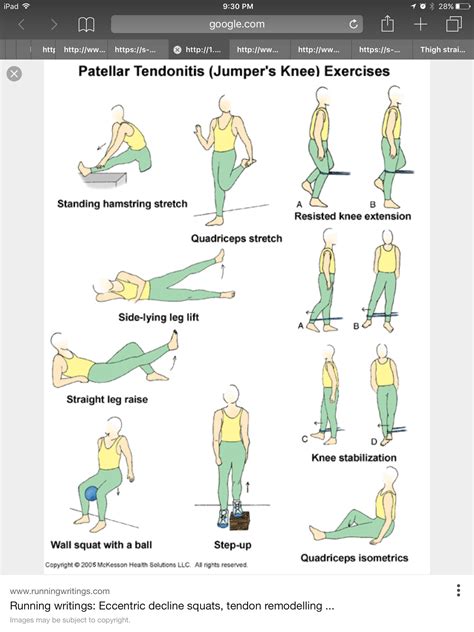 Pin by Melanie Bibee on Exercise | Physical therapy exercises, Knee ...