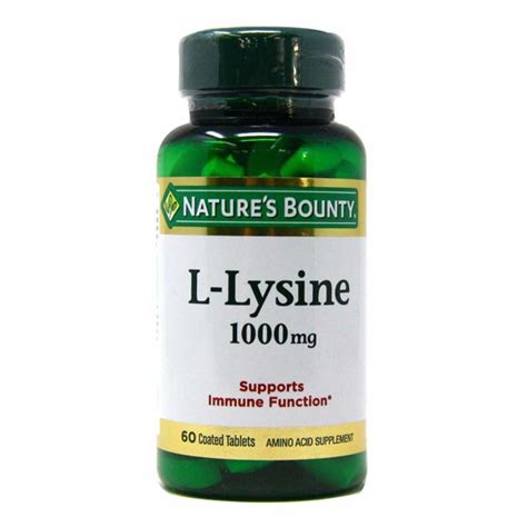 Lysine Supplements