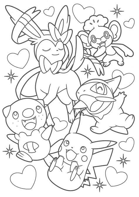 Pokemon Coloring Pages for Kids