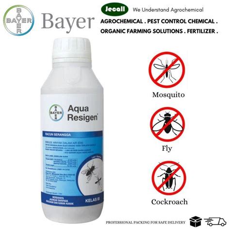 Bayer Aqua Resigen® 1 Liter / Lalat / Lipas / S-bioallethrin / Permethrin / Piperonyl butoxide ...