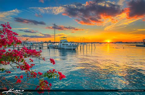 Riviera Beach Sunset at Singer Island Florida | HDR Photography by Captain Kimo