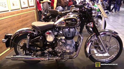 2015 Royal Enfield Classic 500 Chrome - Walkaround - 2014 EICMA Milan ...